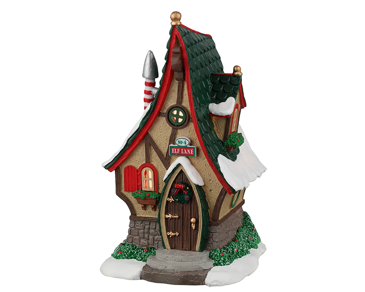 Lemax No. 4 Elf Lane B/O (3V) Kerst - 