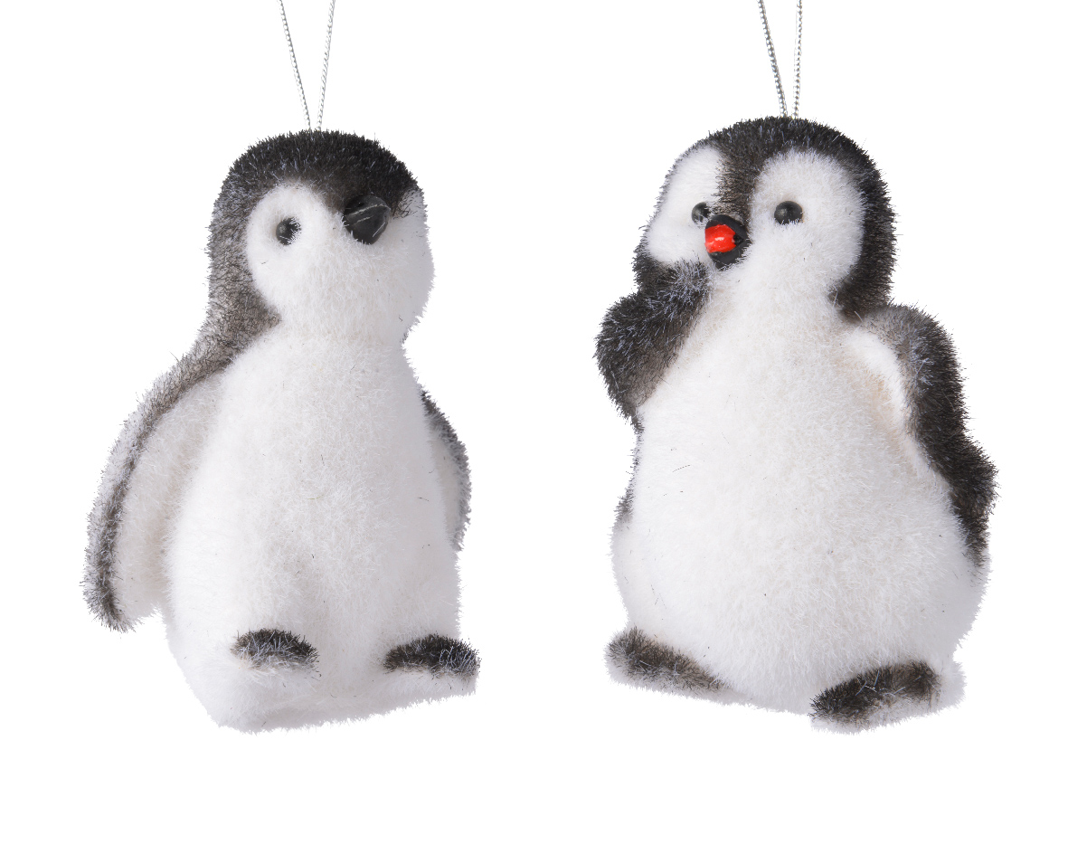 Decoris Pinguin plc l5b6.50h9cm zwrt/wit a2 - 