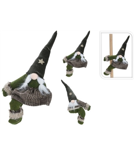 Nampook Gnome Curtain Holder 2Ass Gree - 