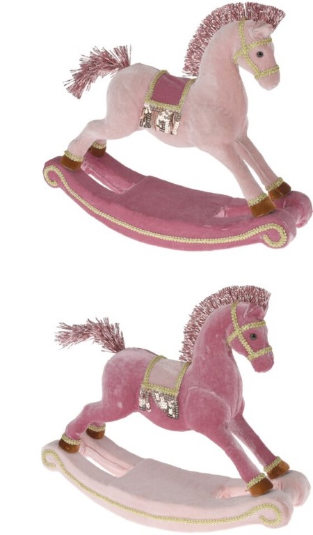 Nampook Rocking Horse Sequins 35 cm 2As - 