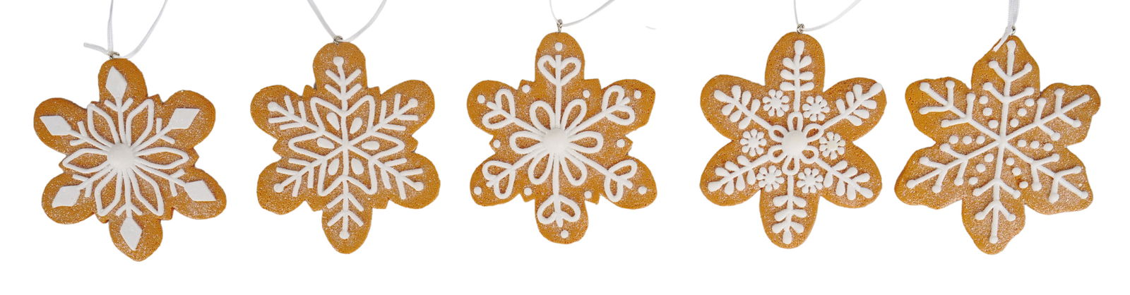 Kurt s adler 4.125 inch -4.375 inch H Clay Dough Cookie Snowflake Orna X 5. 5x5x10 cm kerstornament - 