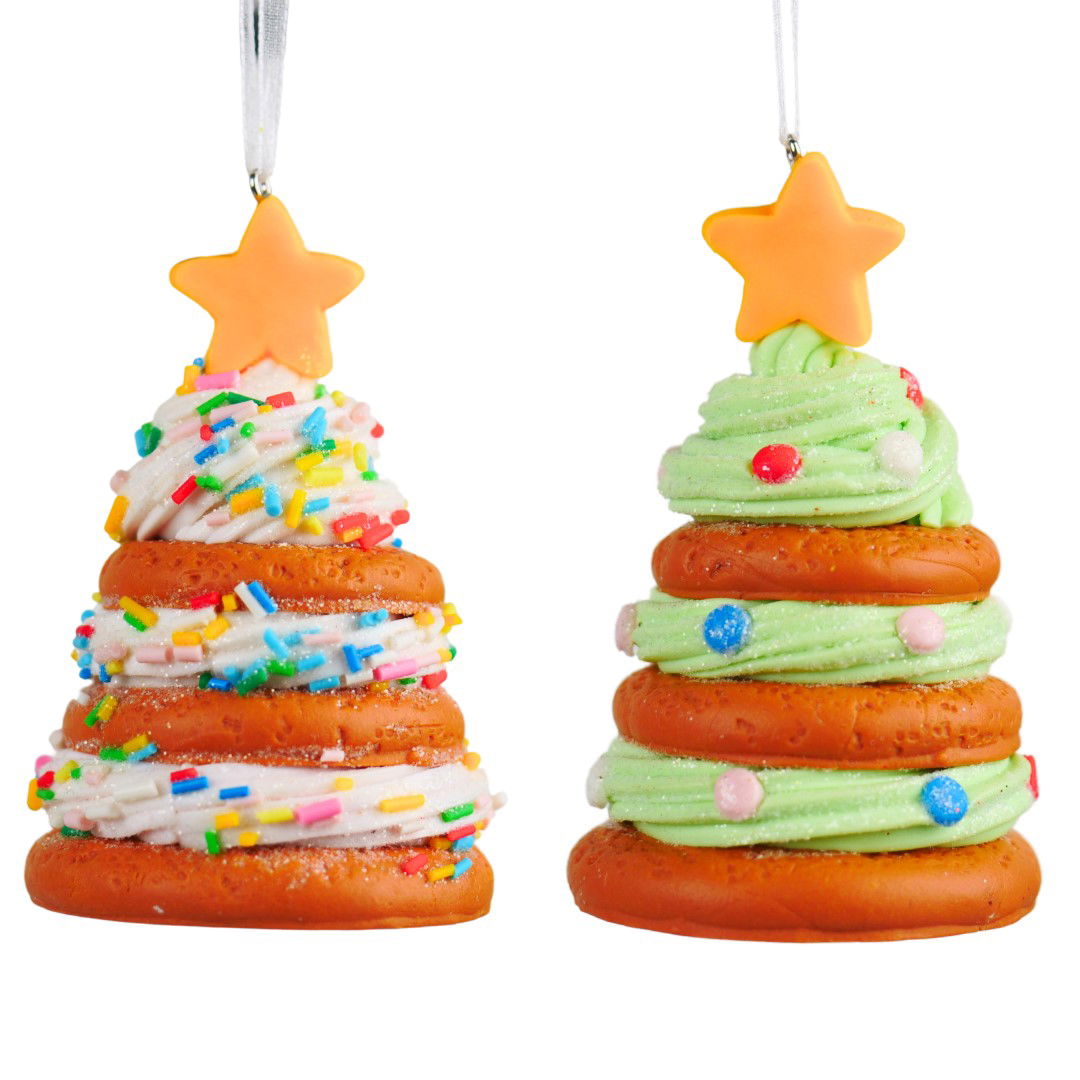 Kurt s adler 3 inch Clay Dough Cookie/ Candy Tree Orna X 2. 5x5x10 cm kerstornament - 