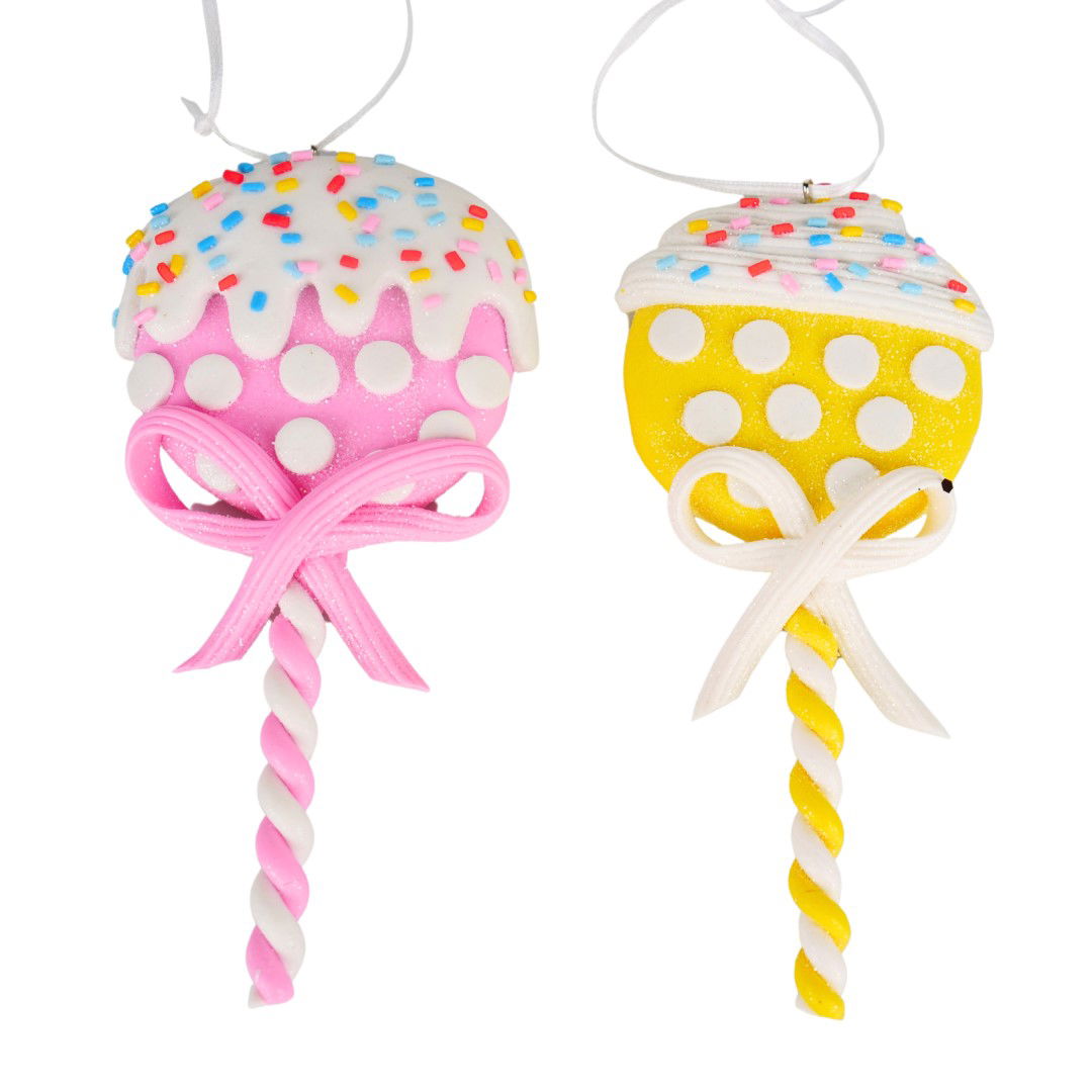 Kurt s adler 5.25 inch -5.875 inch H Clay Dough Lollipop Orna X 2. 5x5x10 cm kerstornament - 