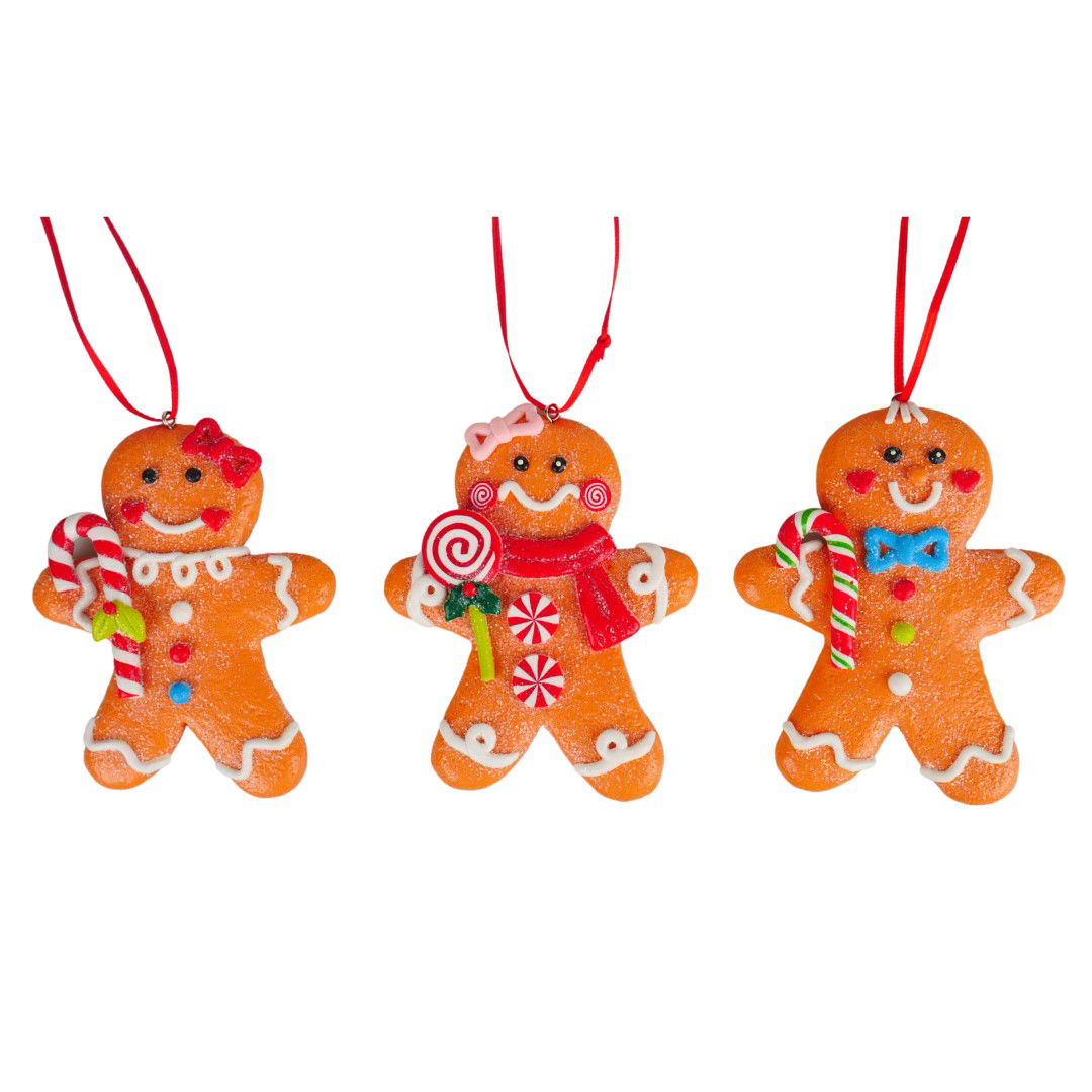Kurt s adler 3.3 inch H Clay Dough Gingerbread Orna X 3. 5x5x10 cm kerstornament - 