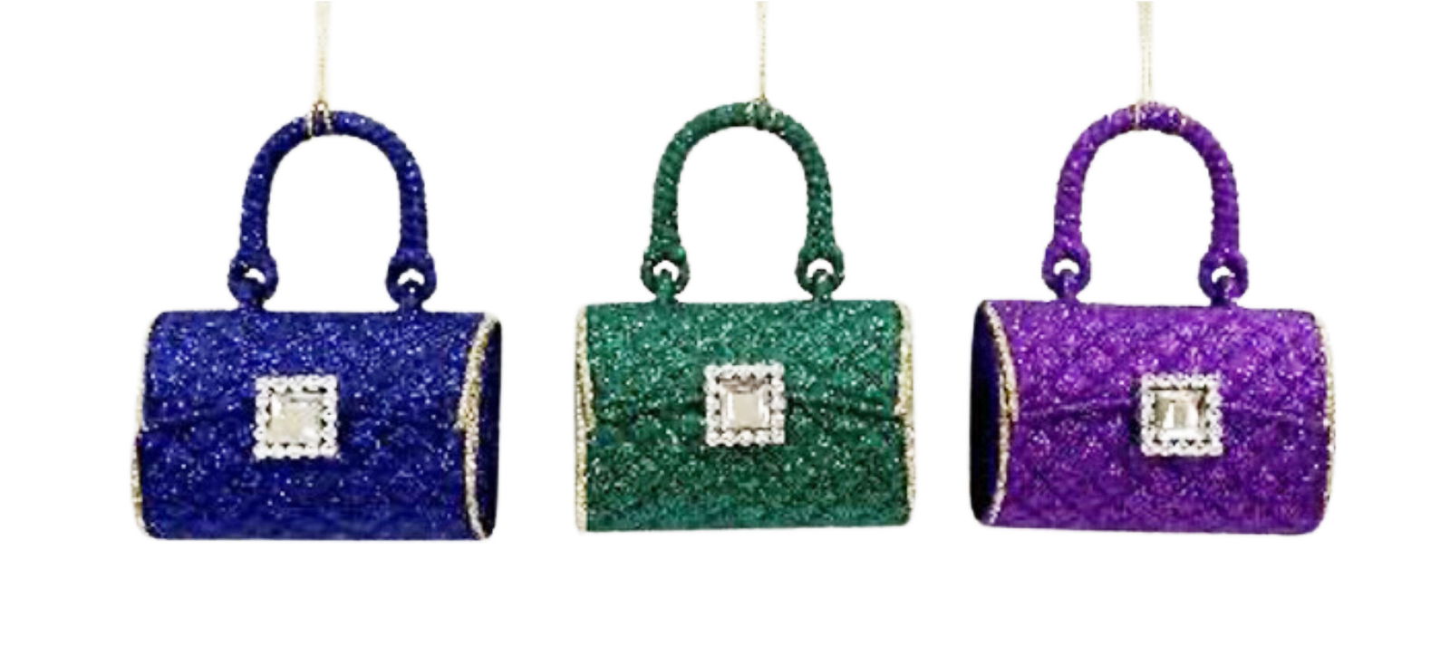 Kurt s adler 4.5 inch Lady Handbag Orna X 3. II 5x5x10 cm kerstornament - 