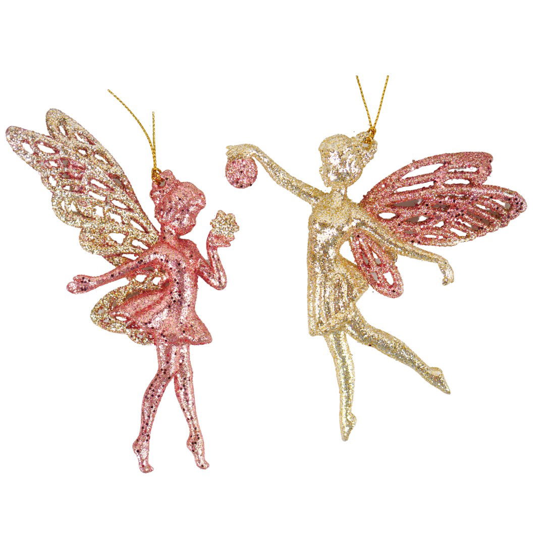 Kurt s adler 6 inch Fairy Orna X 2. 5x5x10 cm kerstornament - 