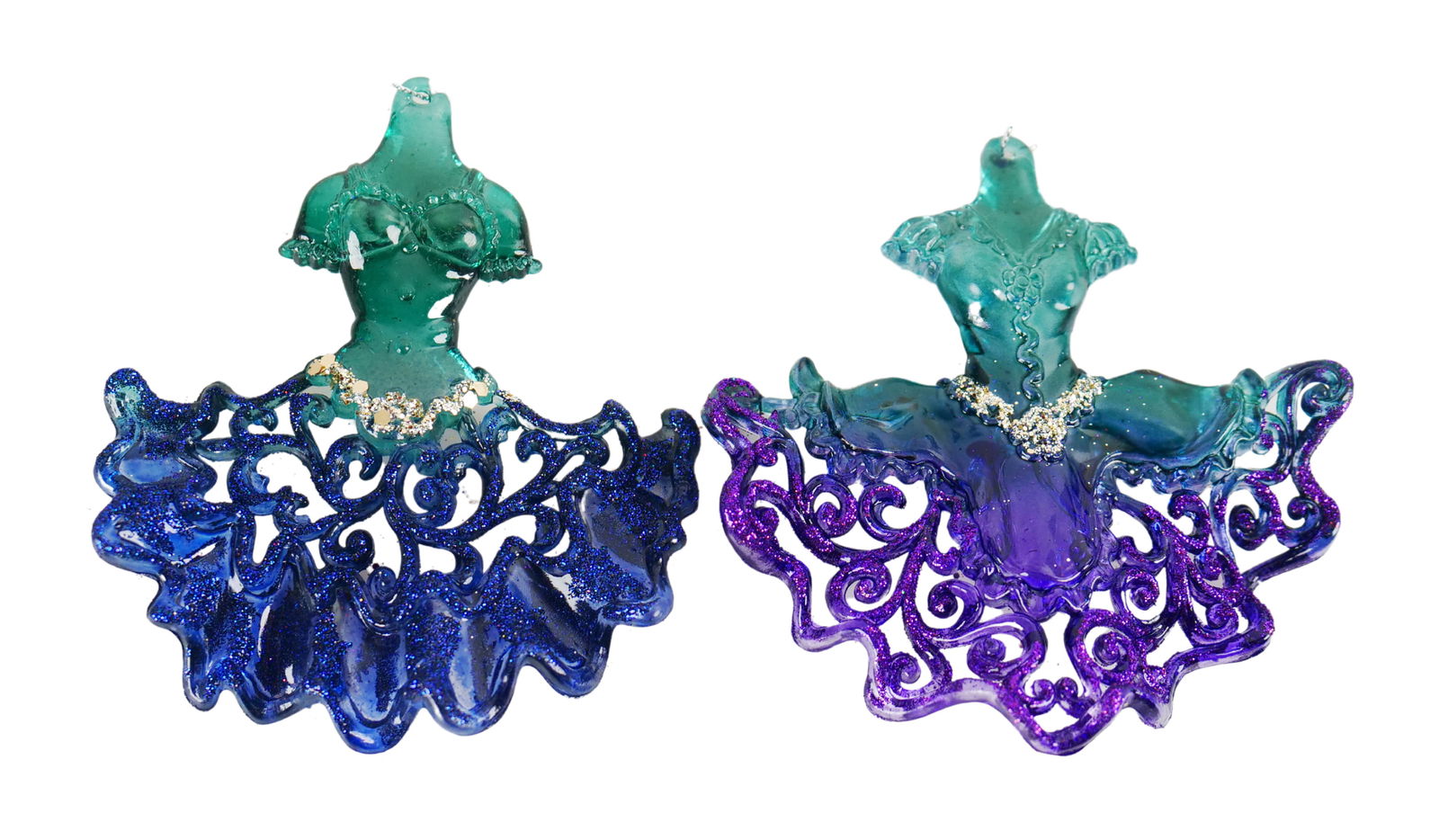 Kurt s adler 4.1 inch Ballet Dress Orna X 2. 5x5x10 cm kerstornament - 