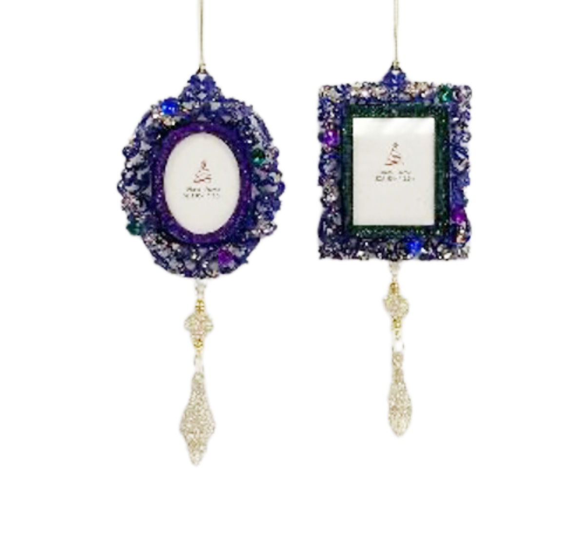 Kurt s adler Photo Frame W/ Drop Orna X 2. 5x5x10 cm kerstornament - 