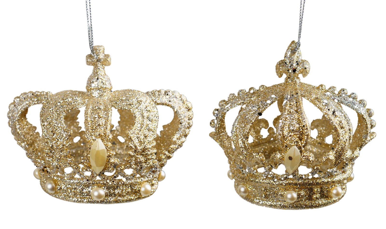 Kurt s adler 3.6 inch Crown Orna X 2. 5x5x10 cm kerstornament - 