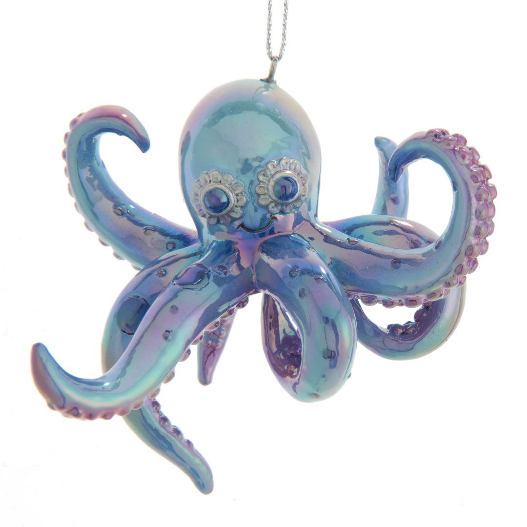 Kurt s adler 4 inch Resin Colorful Octopus Orn 8,89x10,16x7,62 cm kerstornament - 