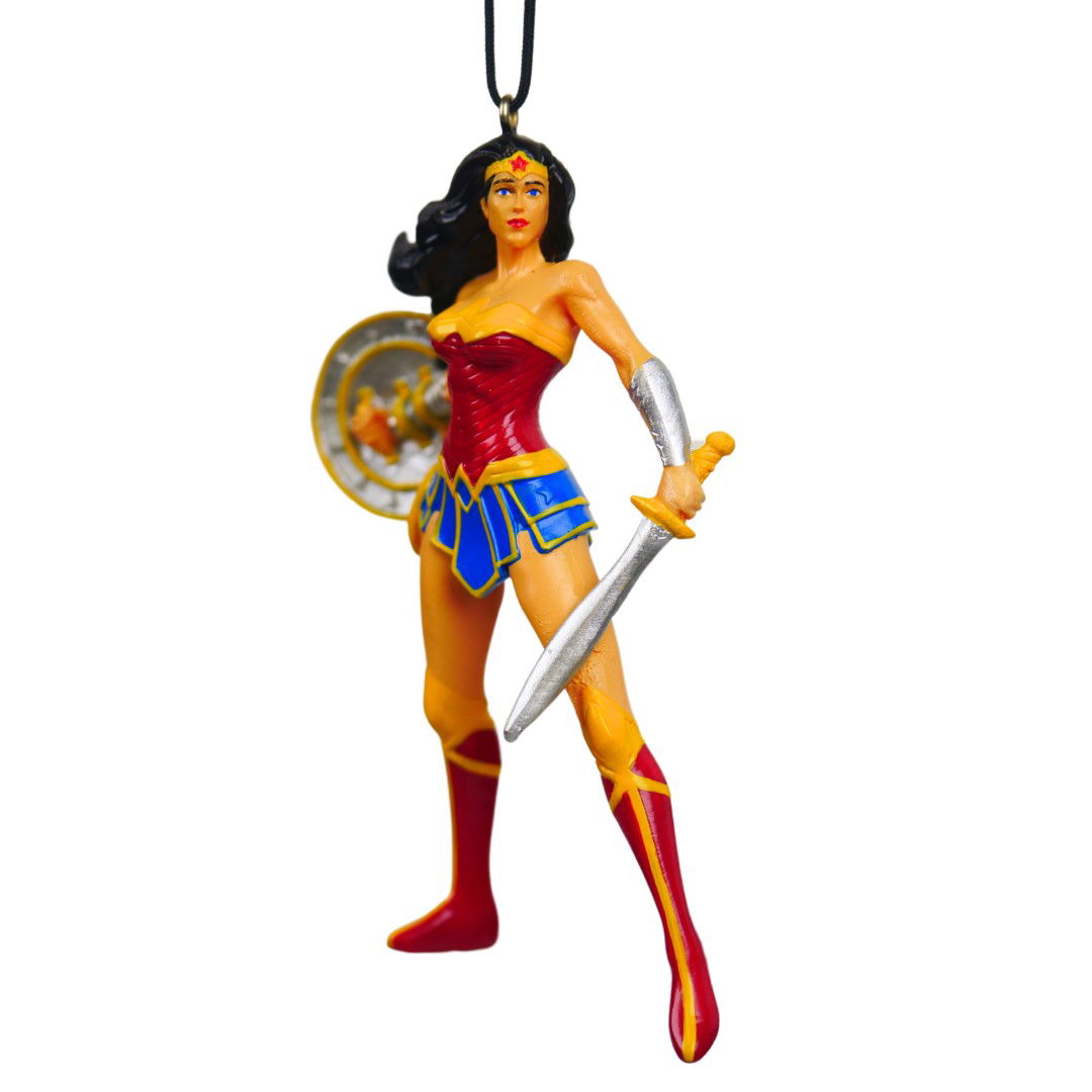 Warner bros 3D Ornament Wonderwoman 6x4x10 cm kerstornament - 