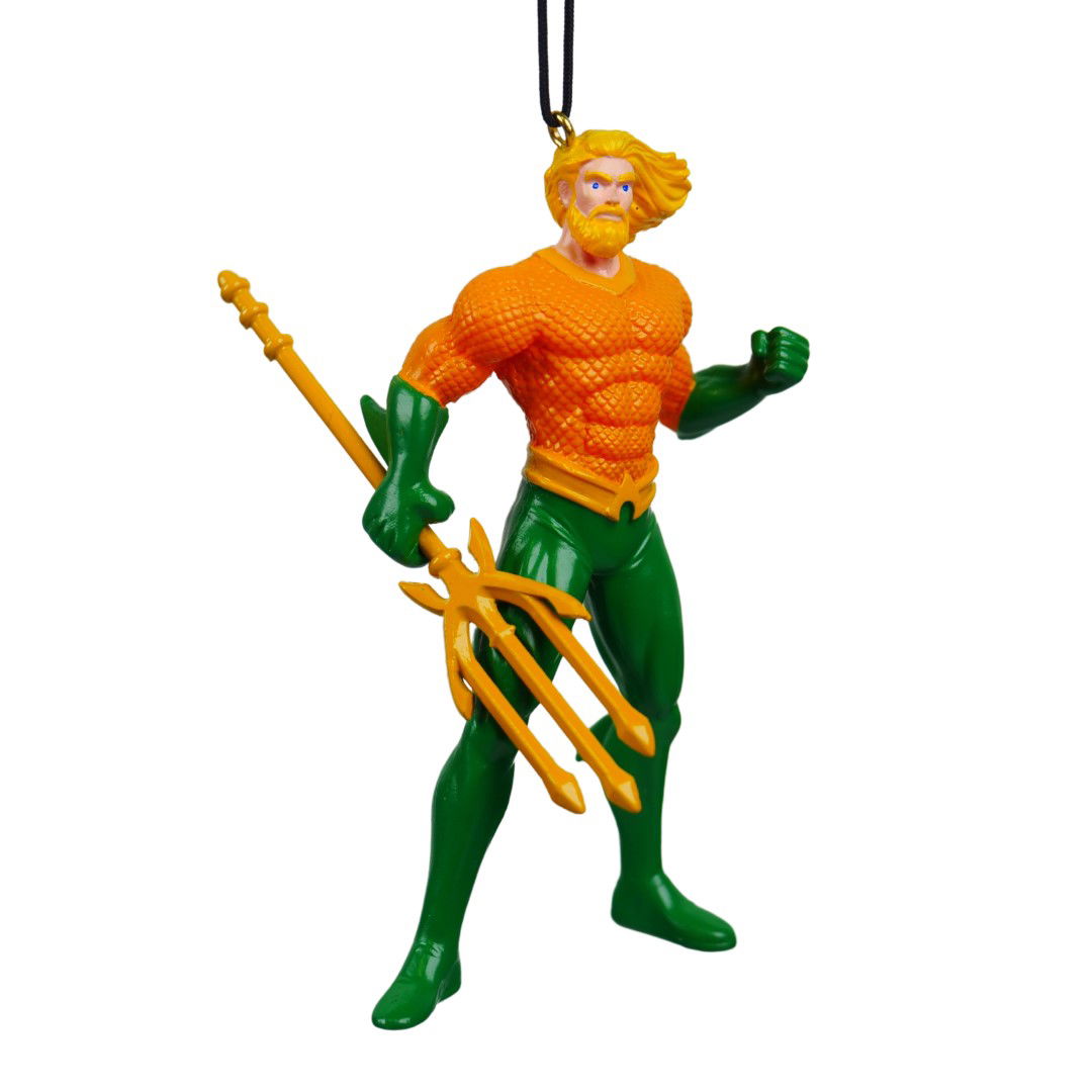 Warner bros 3D Ornament Aquaman 7x4x10 cm kerstornament - 