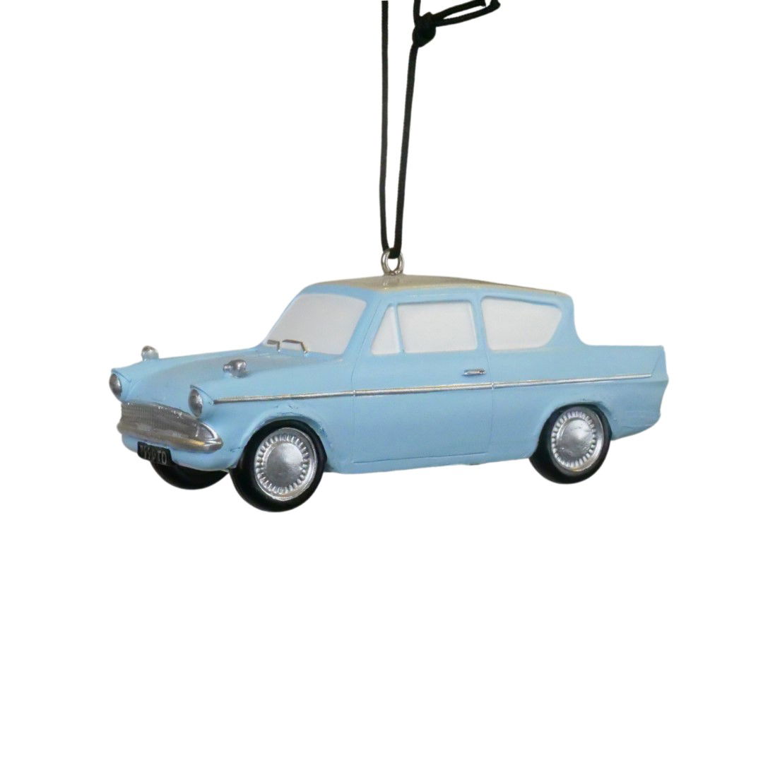 Warner bros 3D Ornament Flying Car 9x3x3 cm kerstornament - 