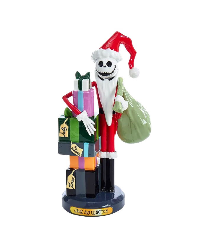 Disney 6 inch Nightmare Jack Skellington Nutcracker. 9x8,255x18 cm kerstornament - 