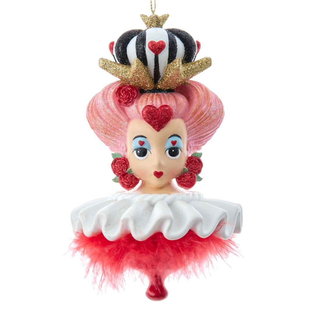 Kurt s adler 6.25 inch Hollywood Hats Queen Of Hearts 22,098x14,732x14,732 cm kerstornament - 