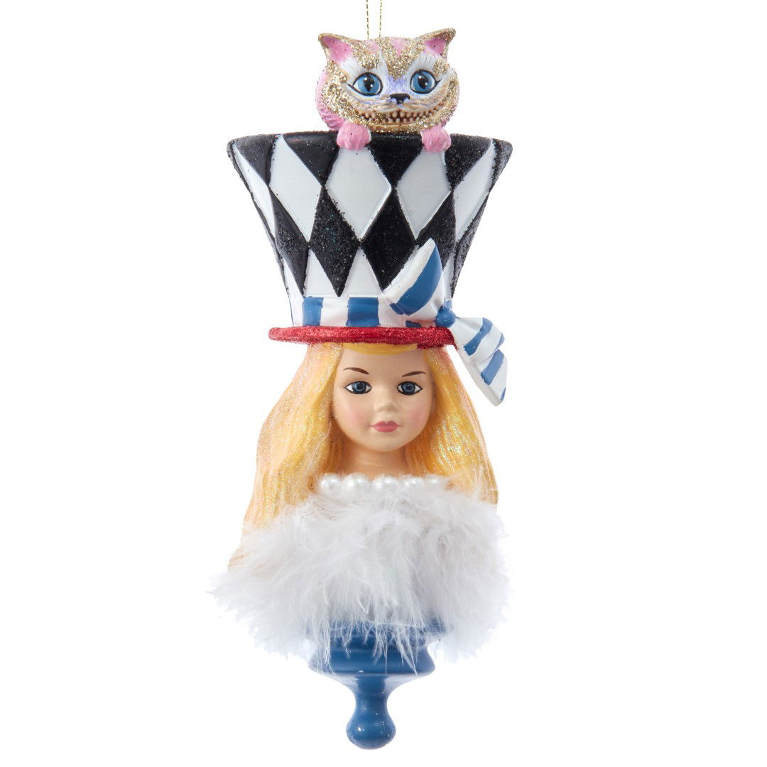 Kurt s adler 6.88 inch Res Hollywood Hats Alice Orn 22,606x15,494x14,732 cm kerstornament - 