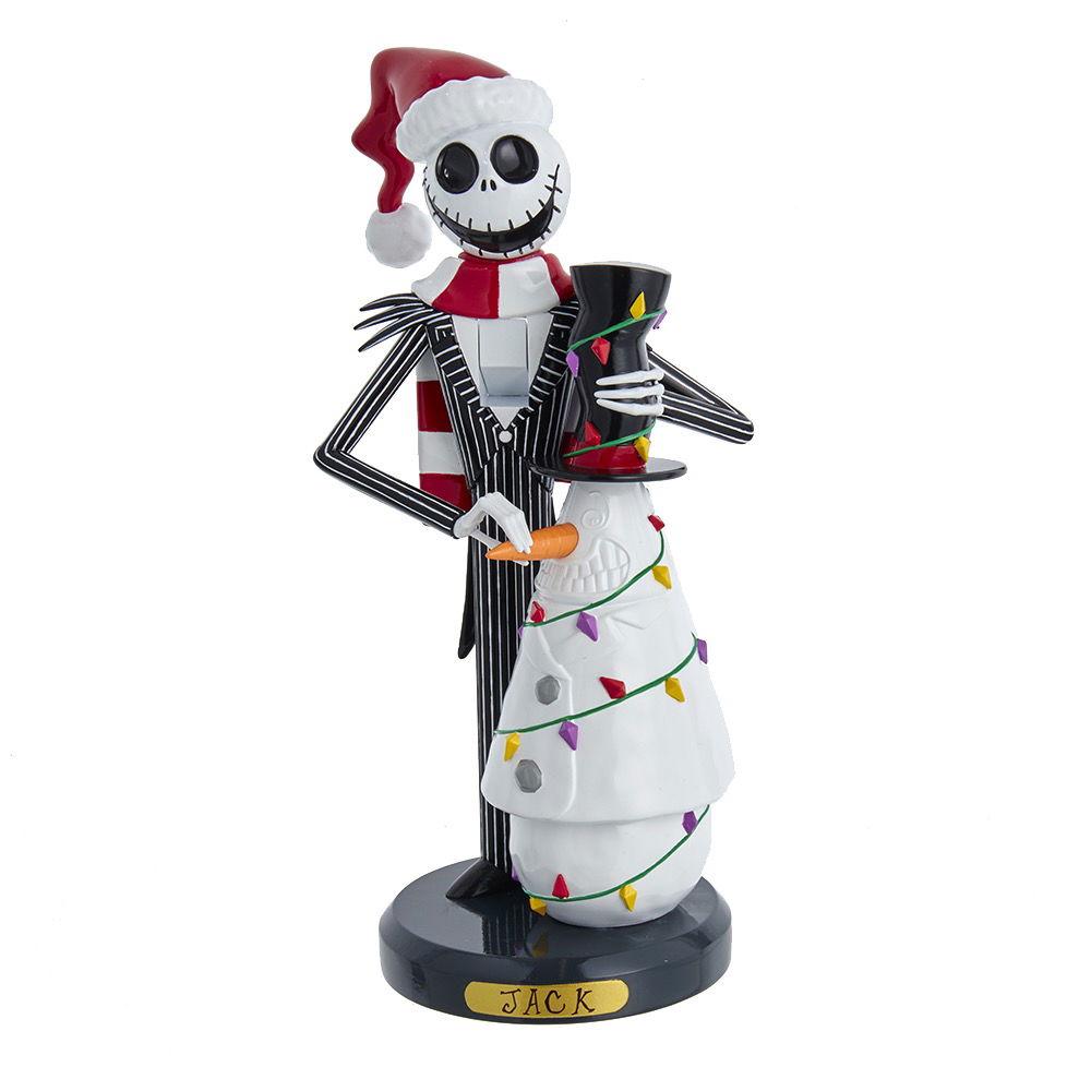Disney 11 inch Nightmare Jack & Snowman Nutcracker 30,734x16,256x16 cm kerstornament - 