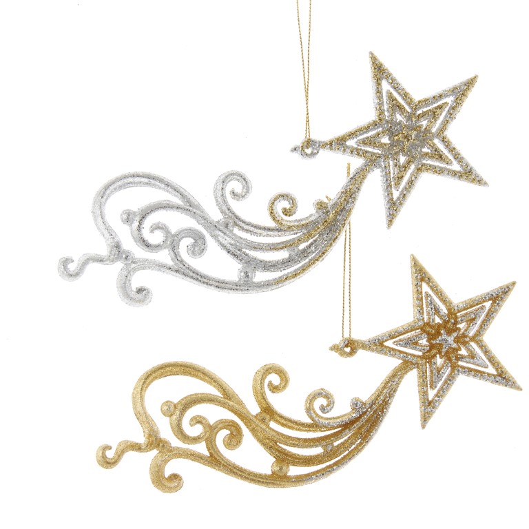 Kurt s adler Orn.plc ster goud l12cm - 