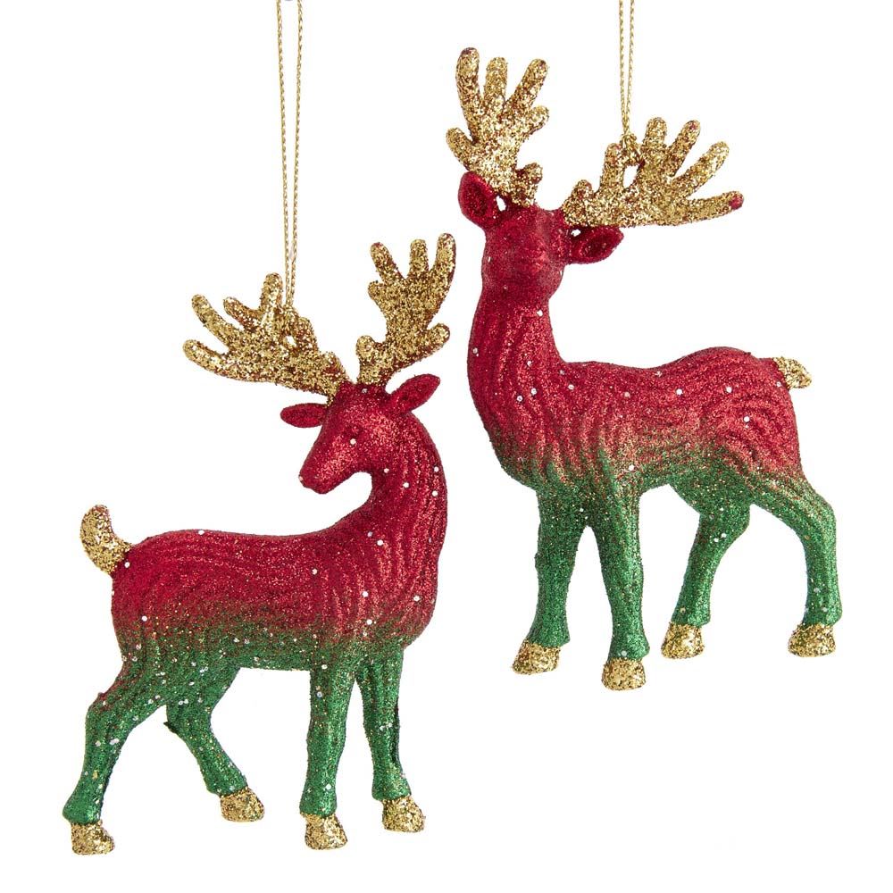 Kurt s adler Deer With Glitter - 