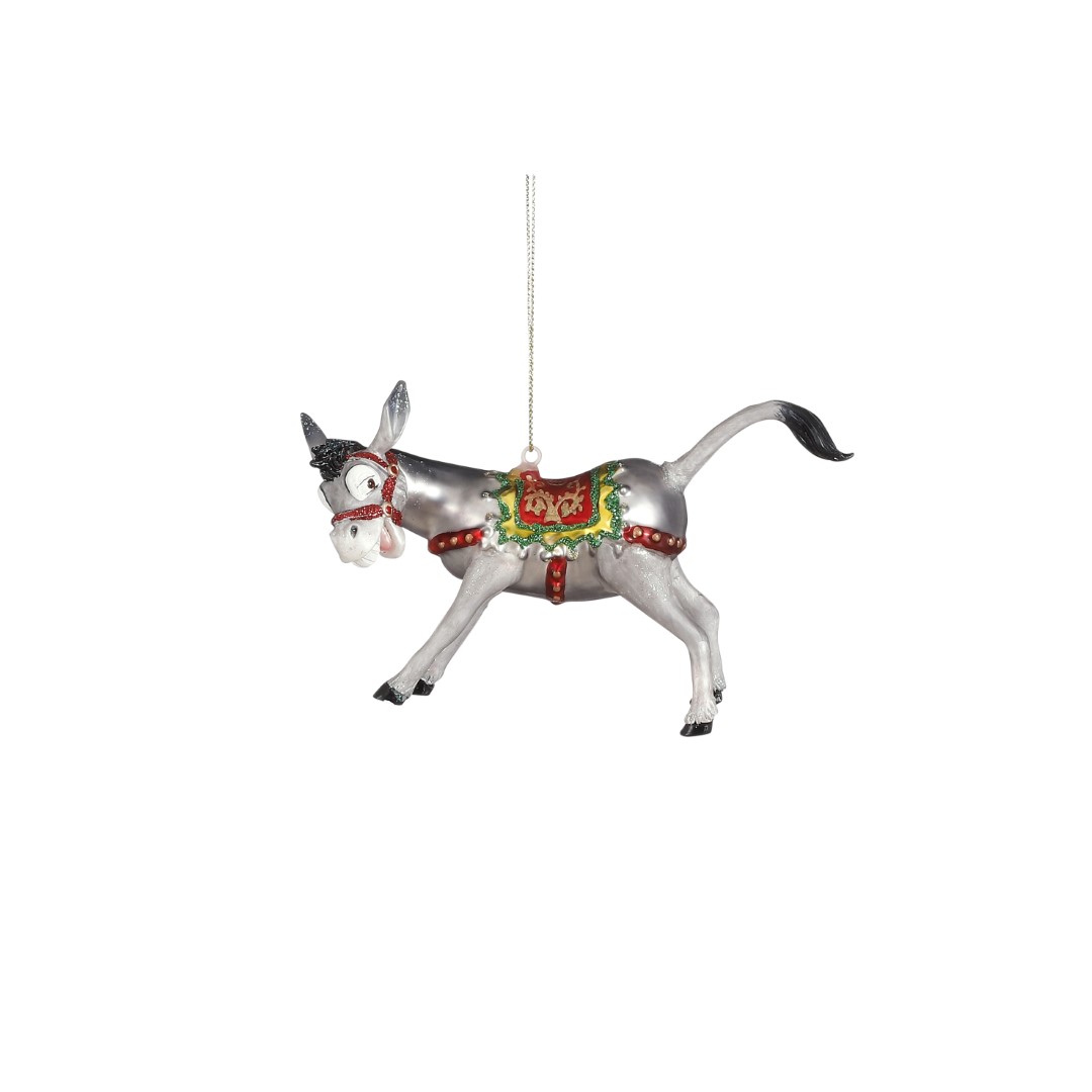 Mica decorations Ornament ezel - l14xb4,5xh9,5cm - 