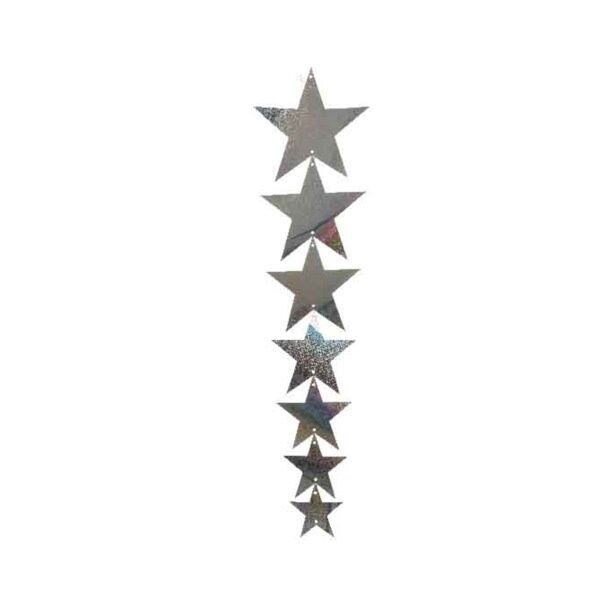 Decoris Hanger lametta d2.2h83cm zlvr/laser - 