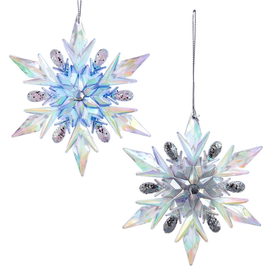 Kurt s adler Ornament plastic lavendel ster l11cm - 