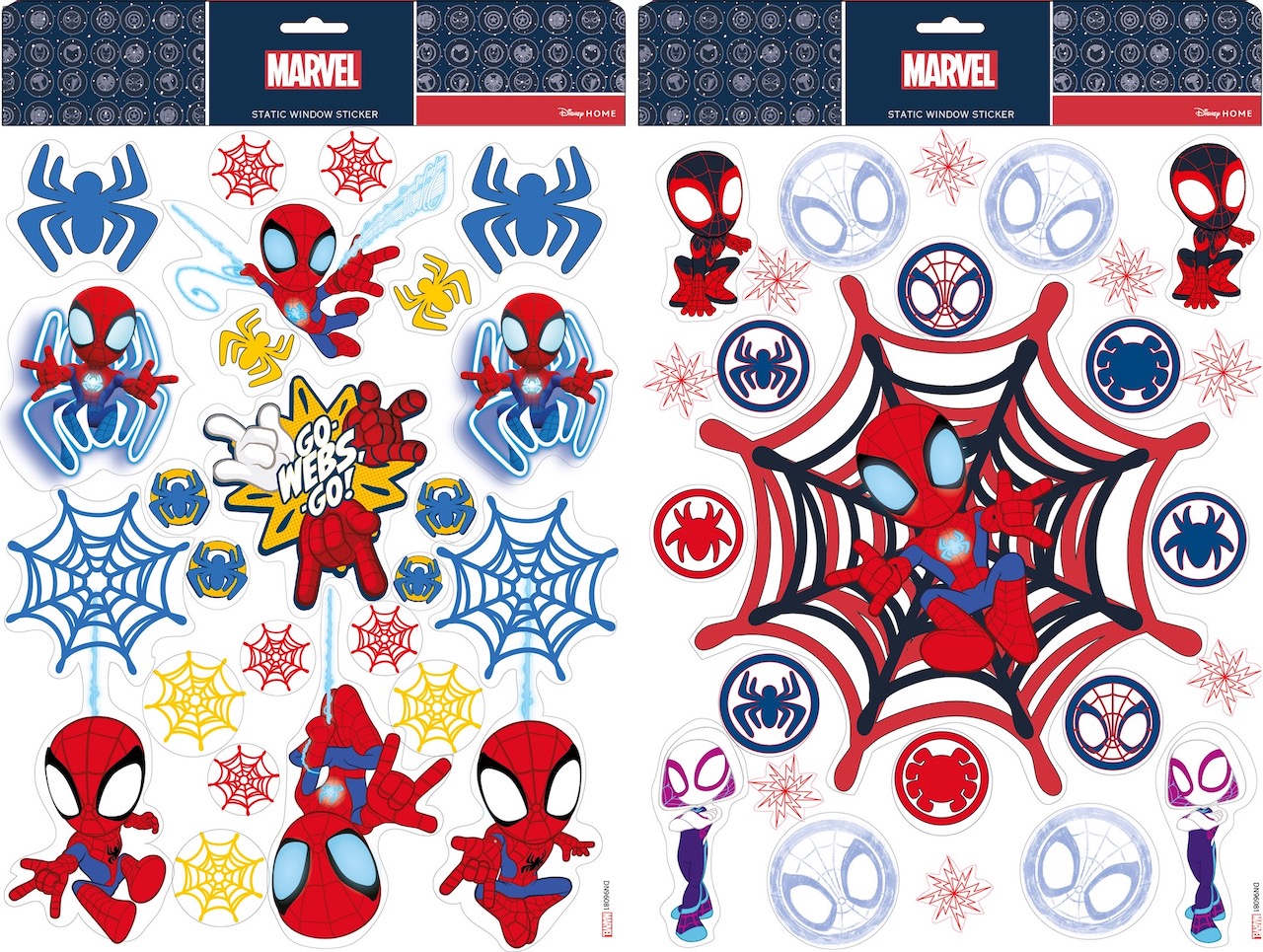 Kurt s adler Raamsticker.plastic spiderman l12cm - 