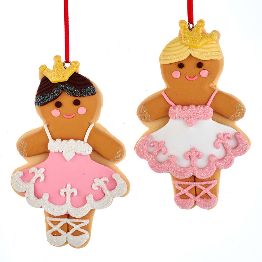 Kurt s adler Ornament claydgh ontbijtkoek bal l12.5cm - 