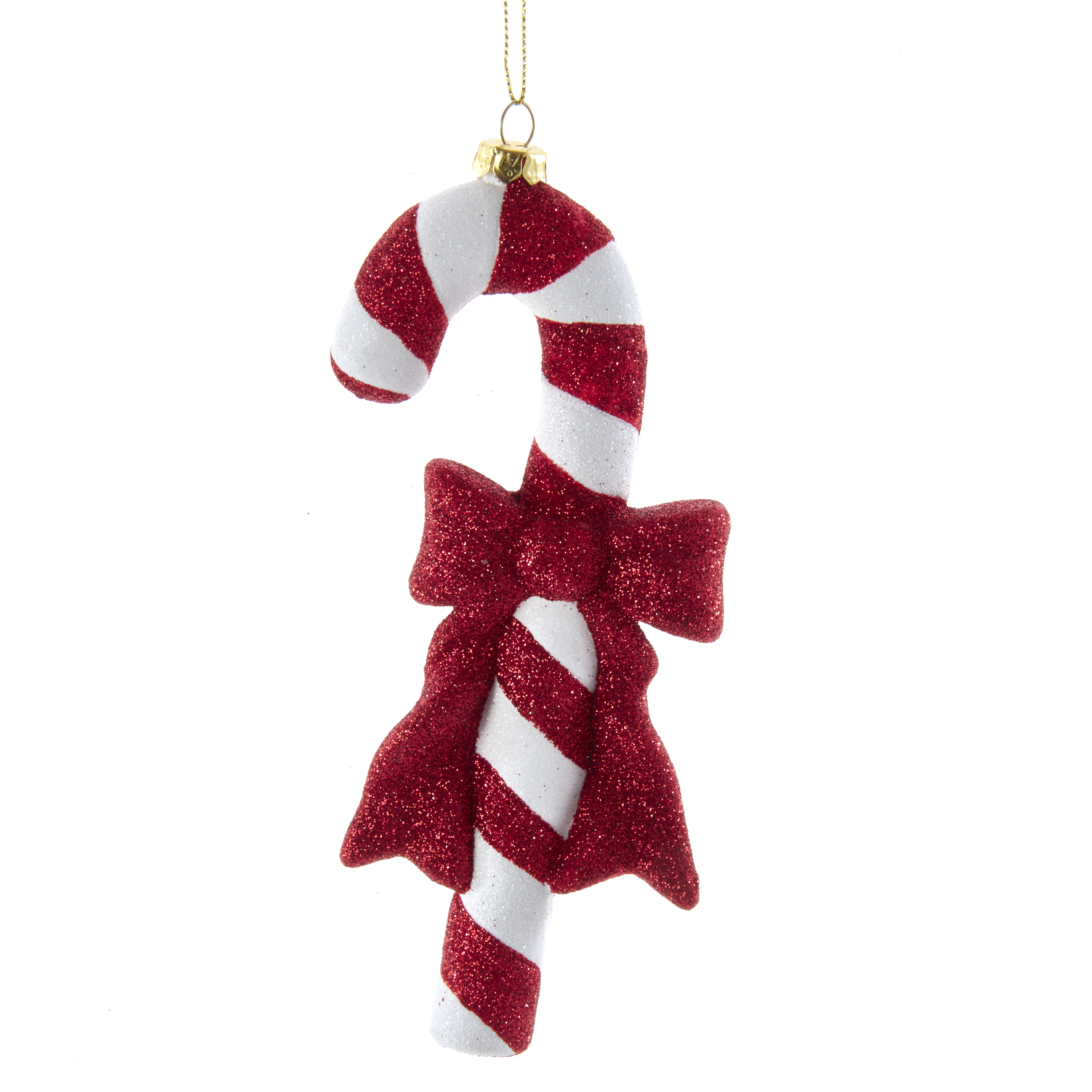 Kurt s adler Ornament plastic zuurstok strik l17cm - 