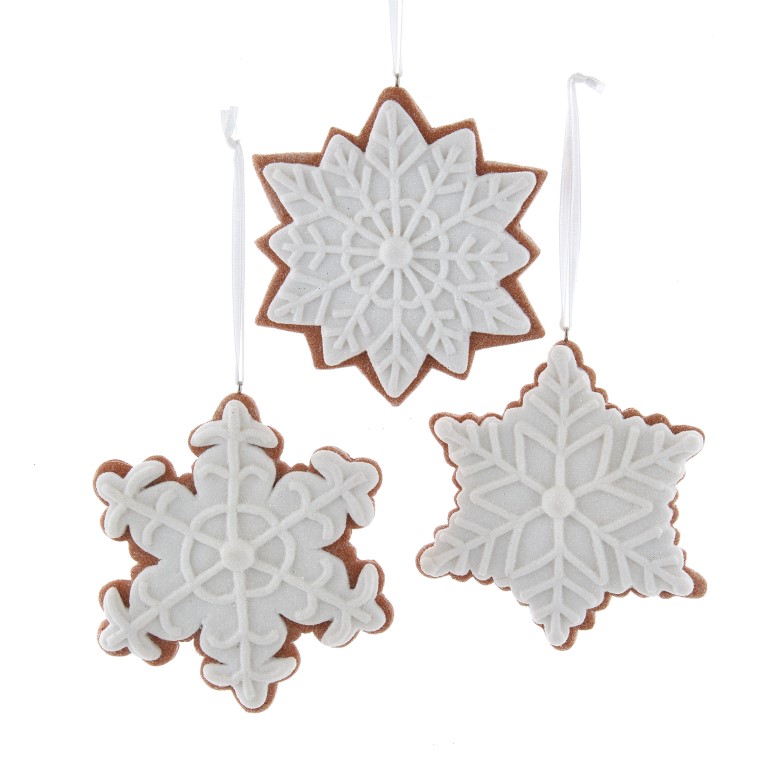 Kurt s adler Orn.claydgh sneeuwvlok l11cm - 
