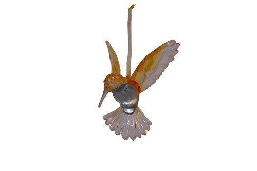 Kurt s adler Hummingbird With Glitter 3.4 x 4 x 4.3 Inch - 