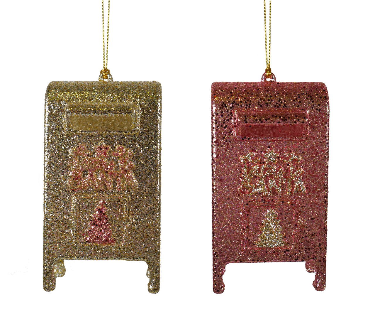 Kurt s adler Ornament acryl rose-goud mailbox l11cm - 
