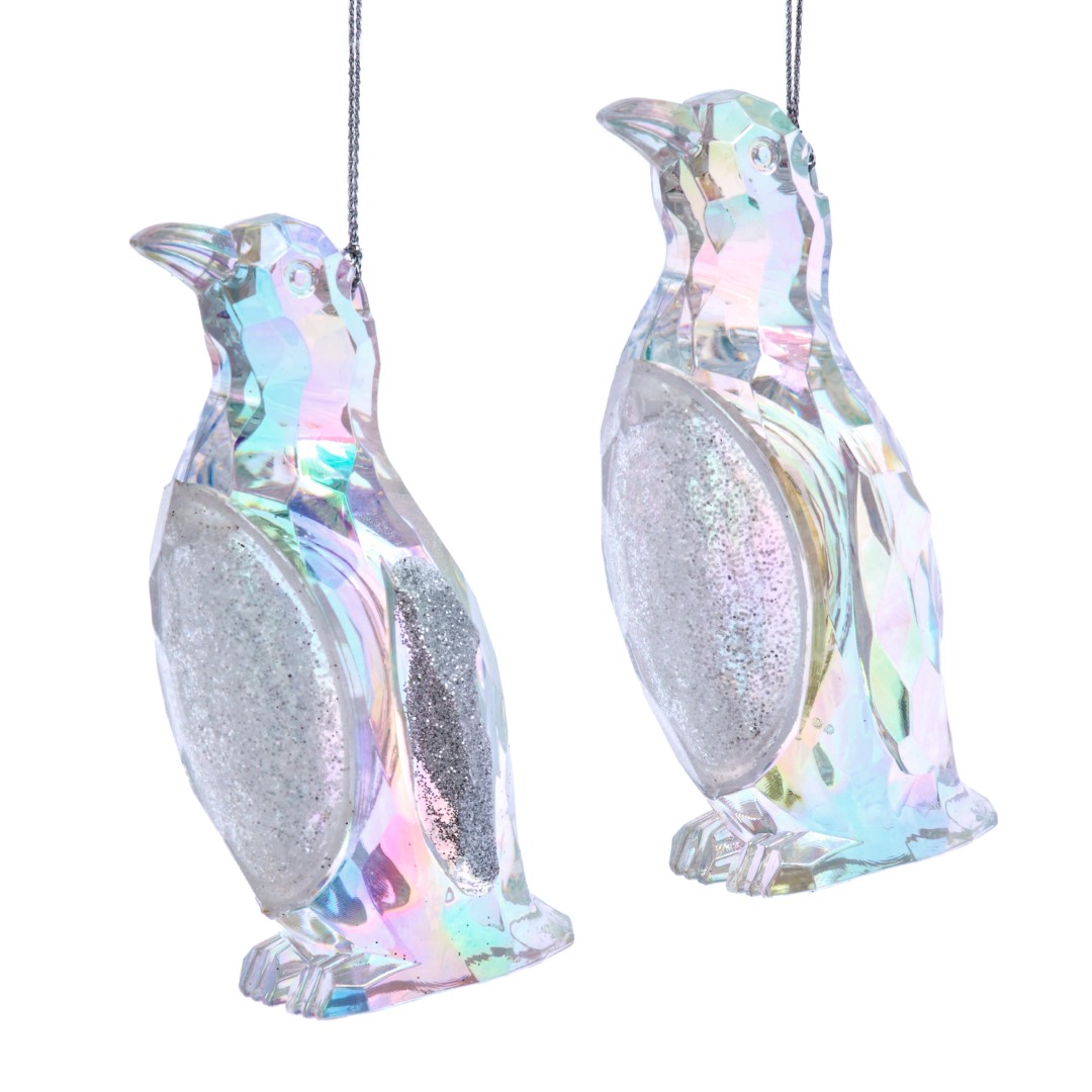 Kurt s adler Ornament plastic pinquin l10cm - 