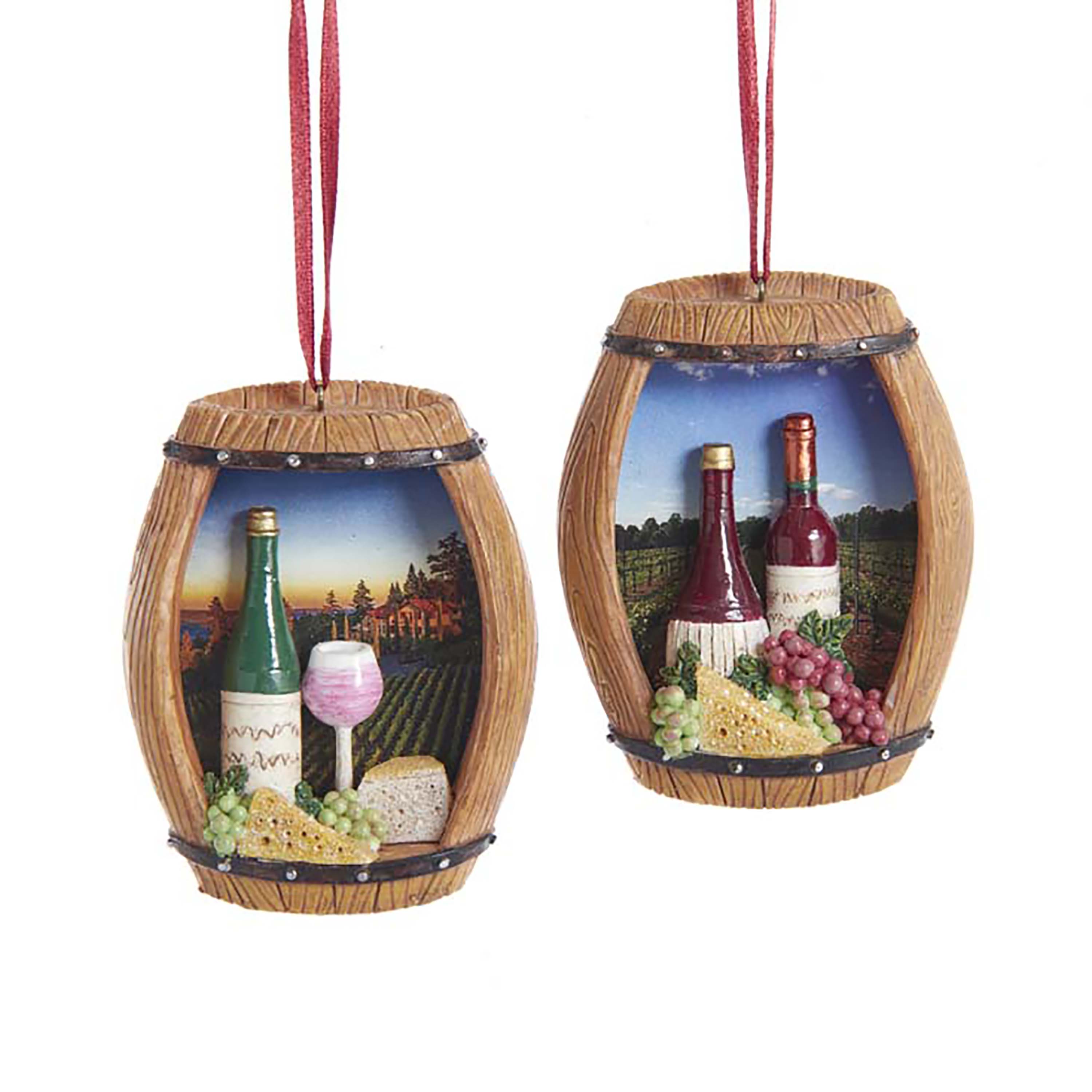 Kurt s adler Ornament Wine kunststof h8 cm - 
