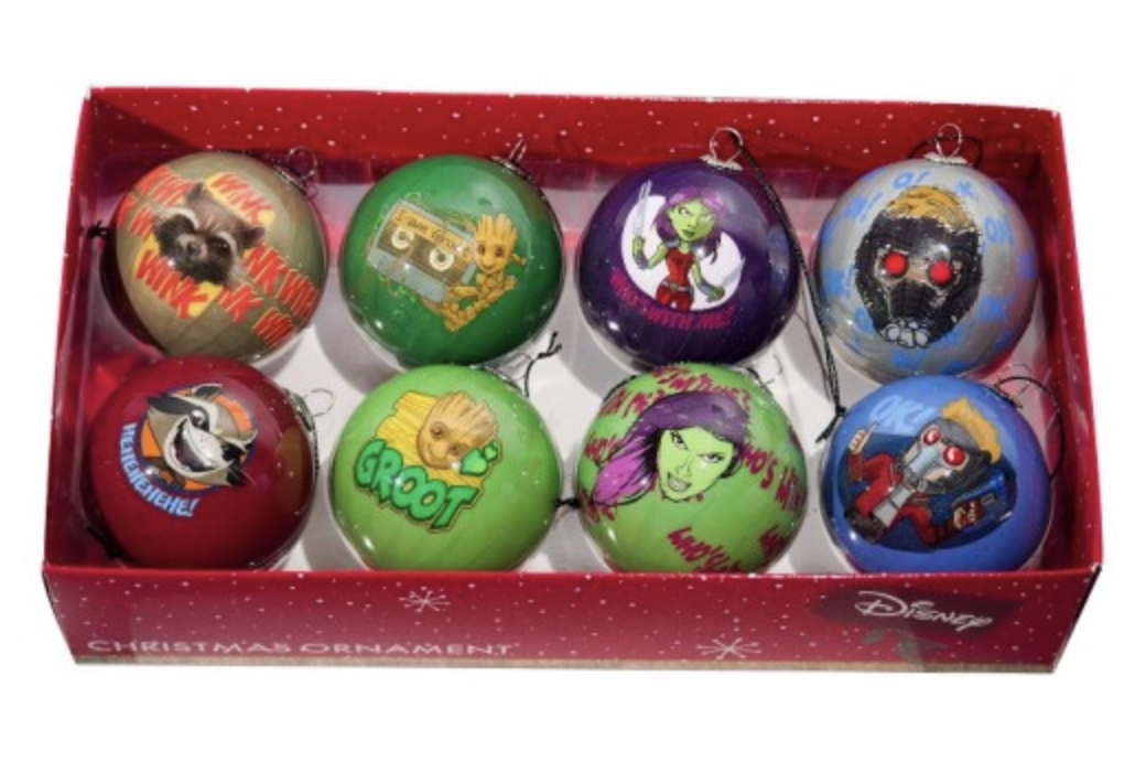 Kurt s adler Box kerstbal plastic d7.5 guardians 8st - 