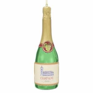 Kurt s adler Orn.glas champagnefles l15cm - 