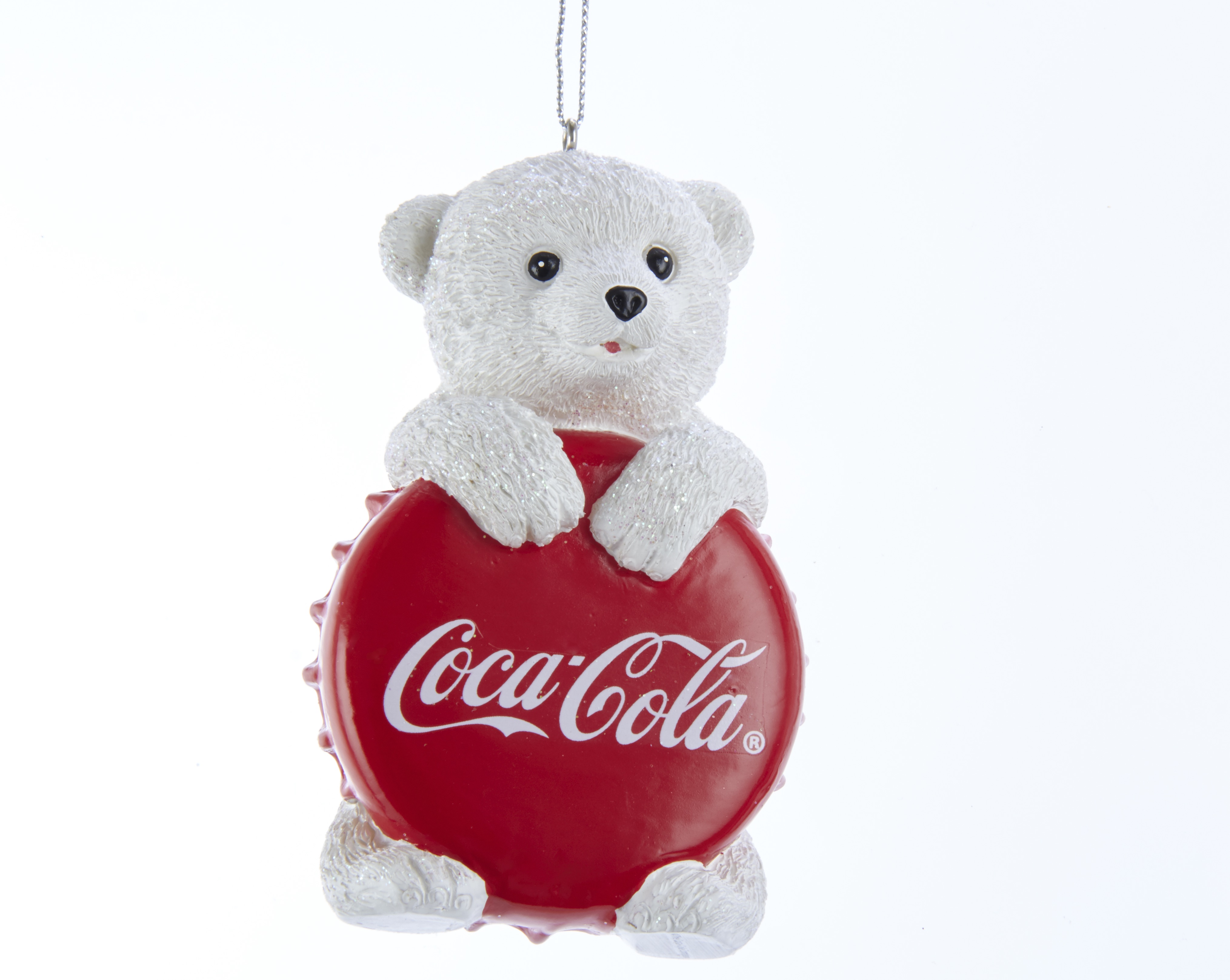 Kurt s adler Ornament pvc coca-cola beer met dop l9cm - 