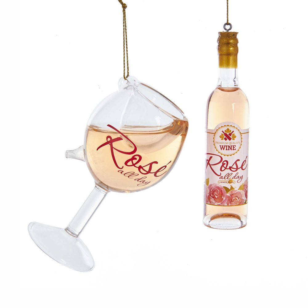 Kurt s adler Rose Wine Bottle/Glass 4-4.5 Inch - 