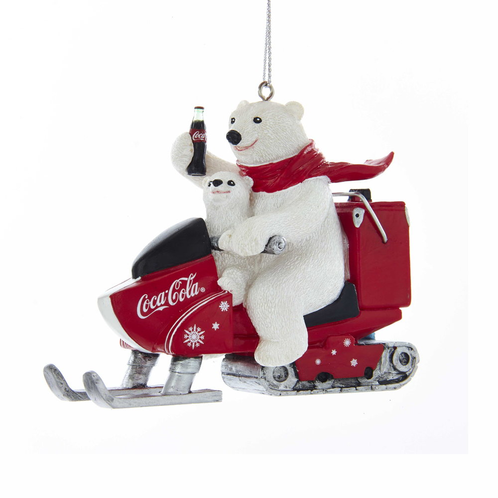 Kurt s adler Ornament pvc coca-cola sneeuwscooter l8 - 