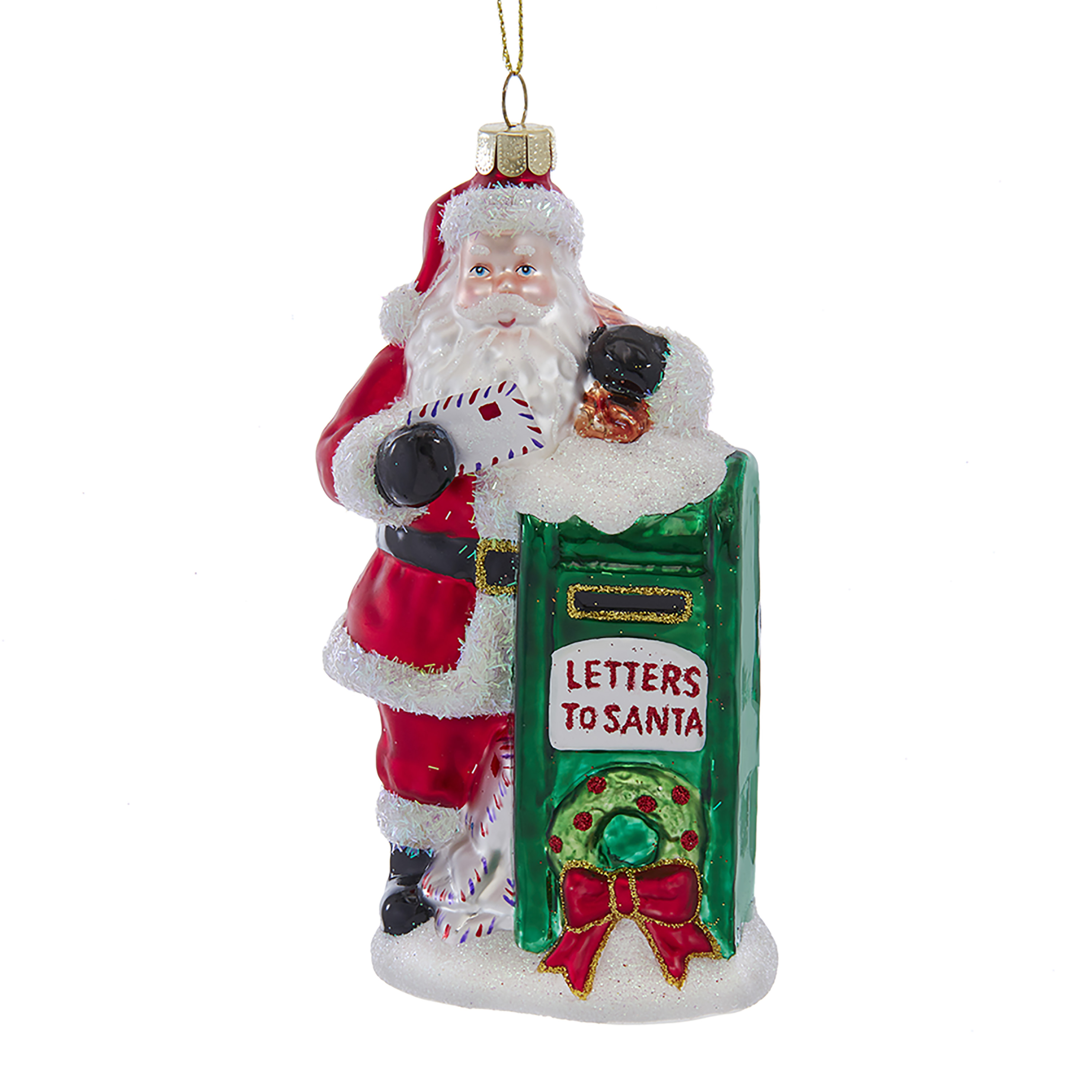 Kurt s adler Ornament Noble Gems Santa glas h15 cm - 