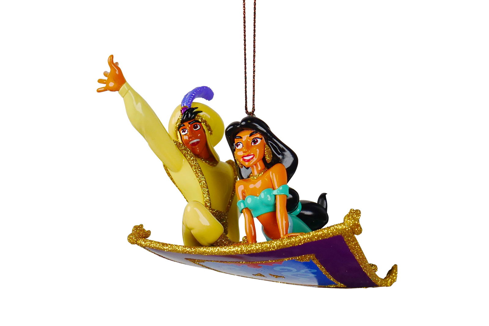 Kurt s adler Ornament plastic aladdin&jasmine l11cm - 