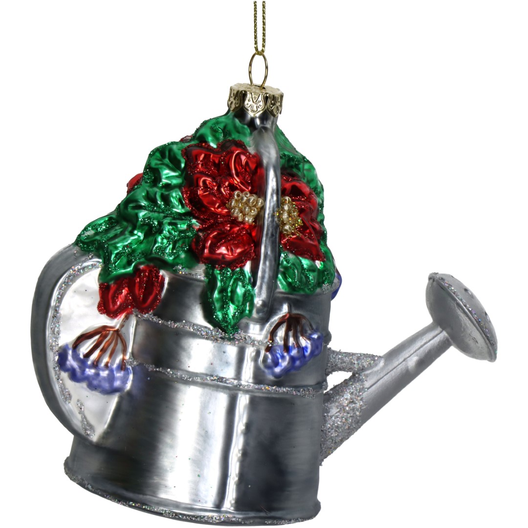Hd collection Ornament Gieter Glas Multi 11.4cm - 
