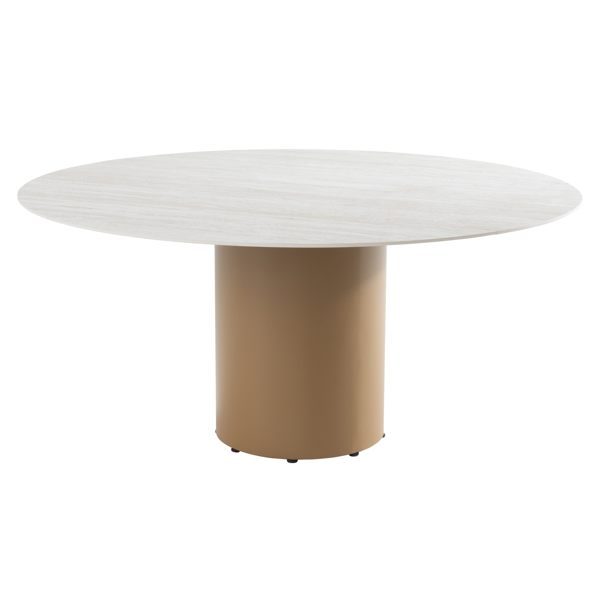 4 Seasons Outdoor Colorado dining tuintafel 160xH75 cm rond keramiek 
