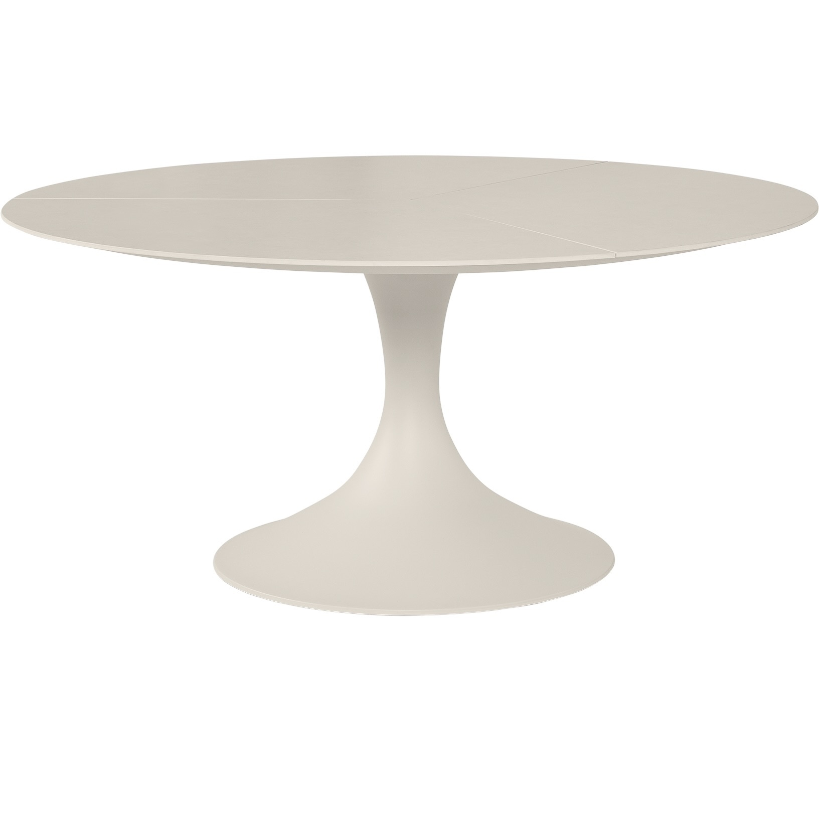 SUNS Nova dining tuintafel 170xH76,5 cm rond sintered stone camel sand