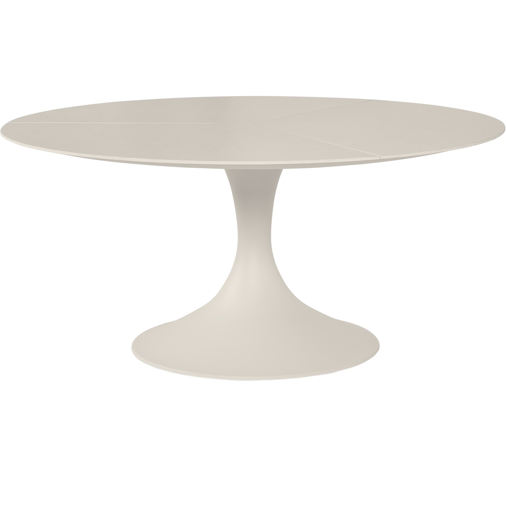SUNS Nova low dining tuintafel 170xH69 cm rond sintered stone camel sand