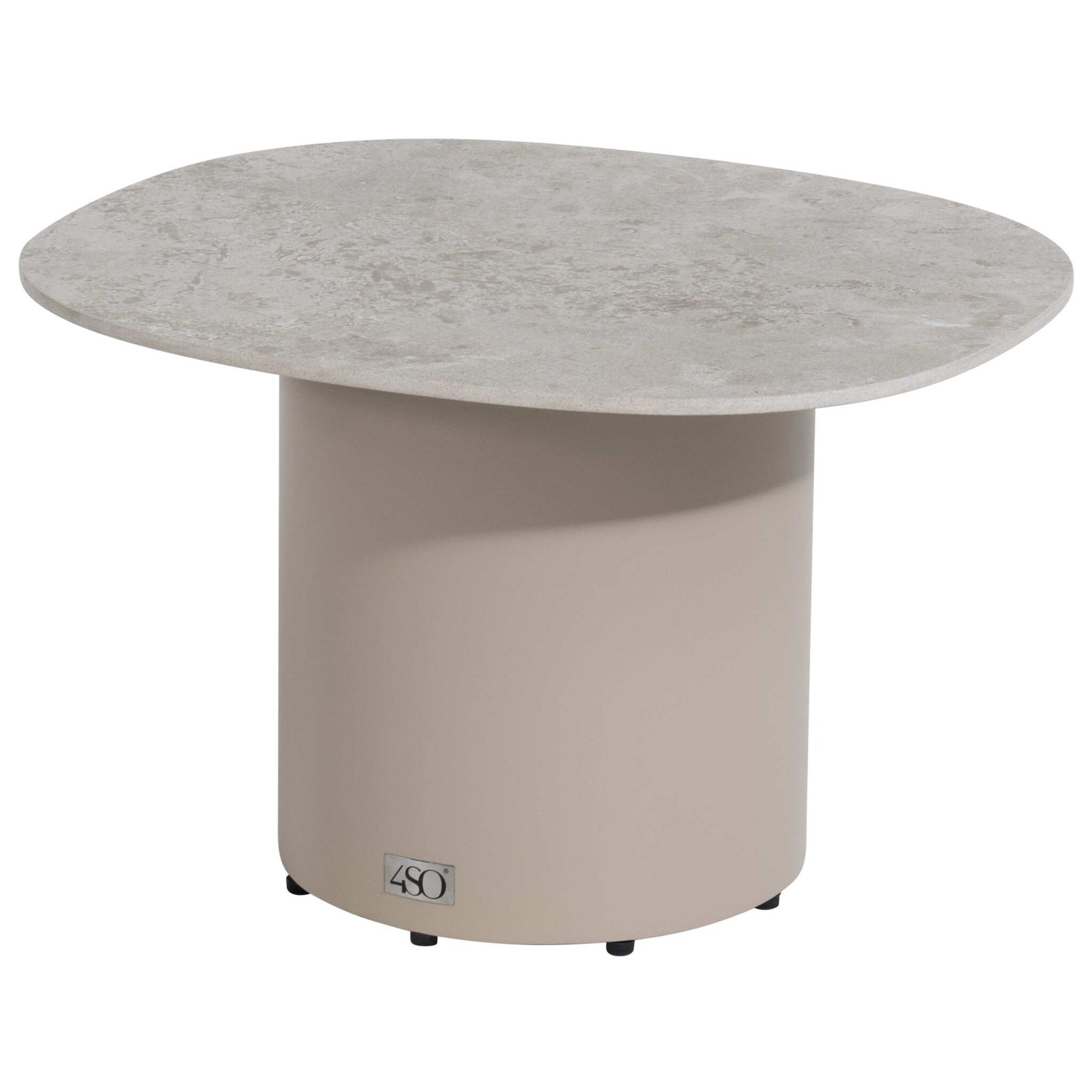 4 Seasons Outdoor Sofie lounge tuintafel 50x60xH35 cm latte 