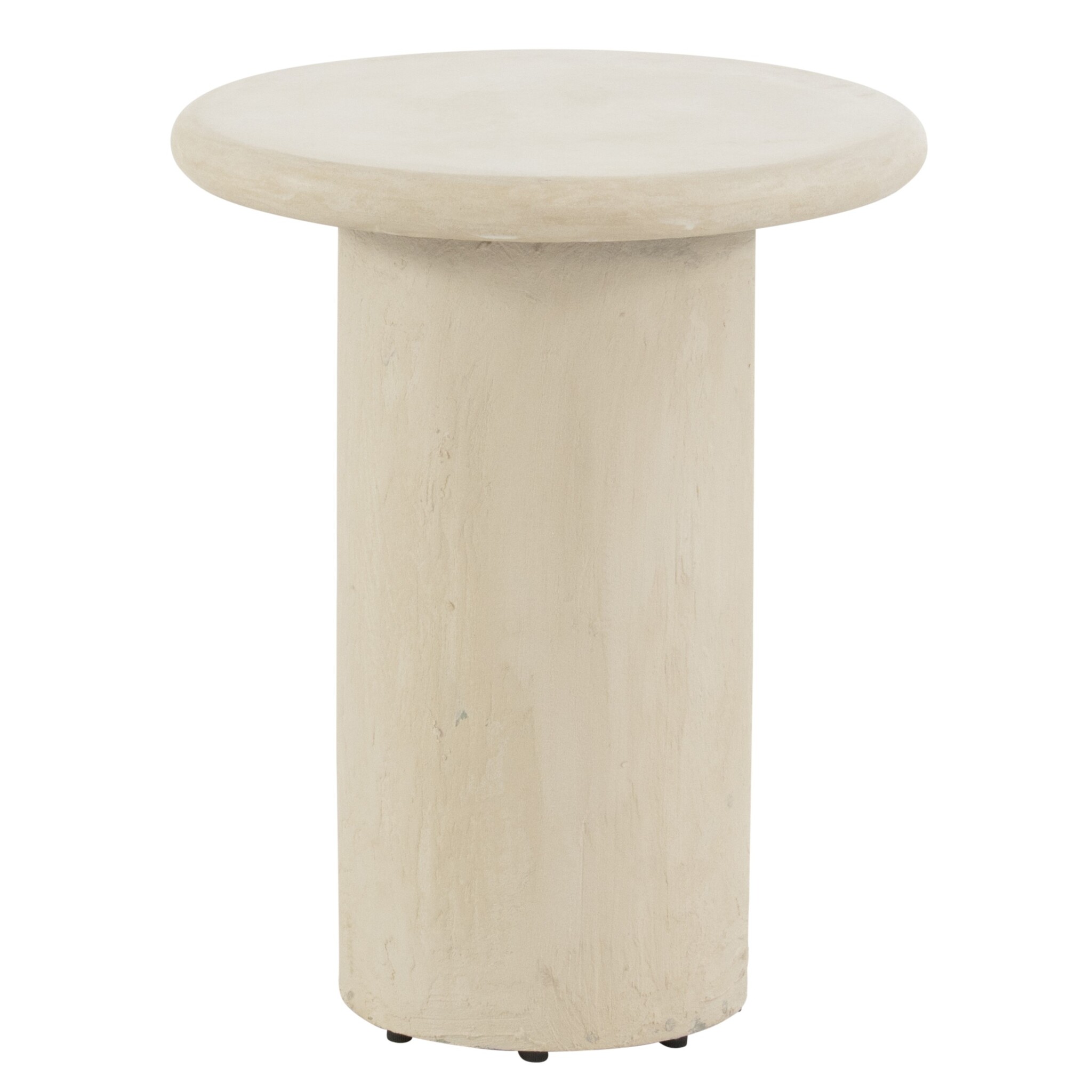 4 Seasons Outdoor Hampton lounge tuintafel rond mortex beige 45xH55 cm 