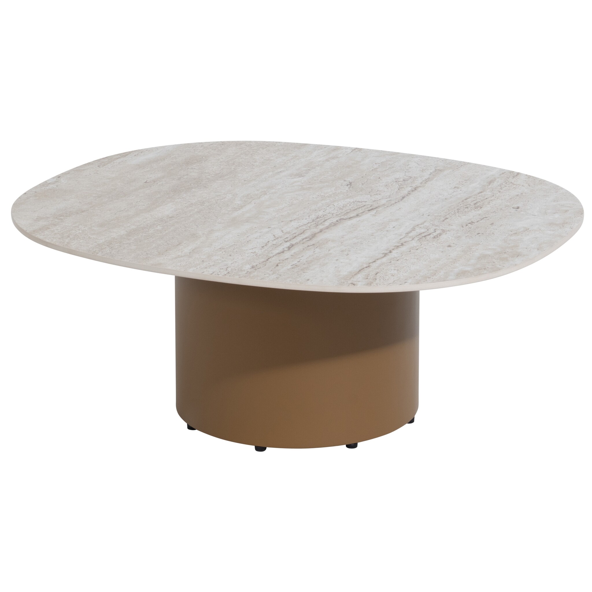 4 Seasons Outdoor Sofie lounge tuintafel 70x80xH30 cm amber 