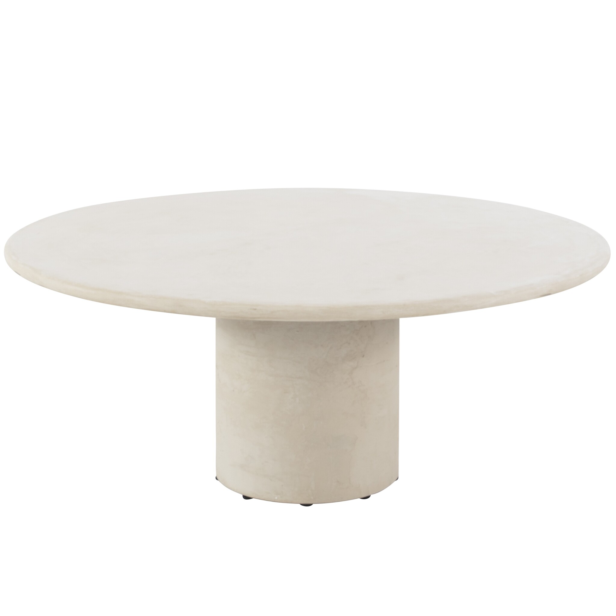 4 Seasons Outdoor Hampton low dining tuintafel rond mortex beige 160xH69 cm 