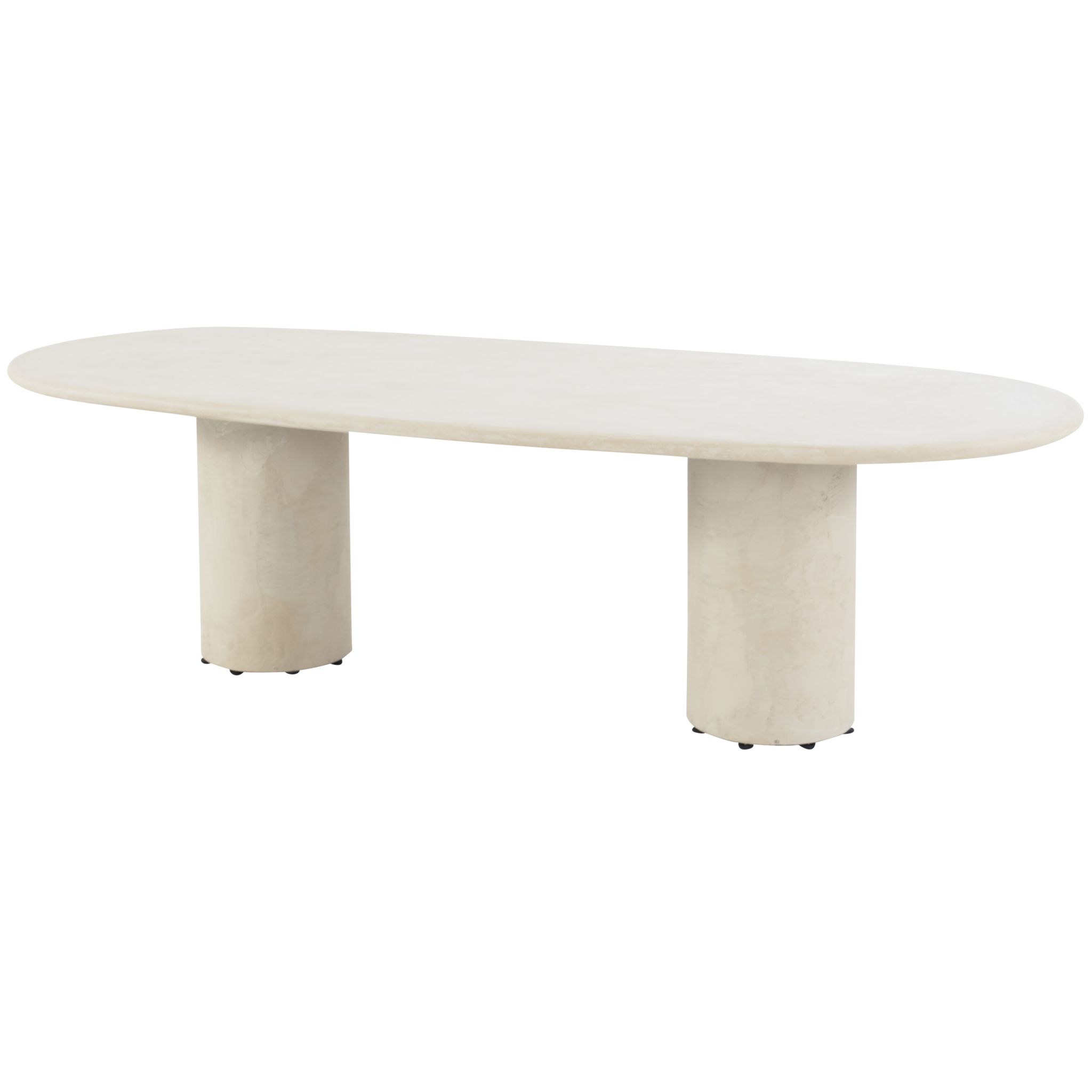 4 Seasons Outdoor Hampton dining tuintafel ovaal mortex beige 300x110xH75 cm 